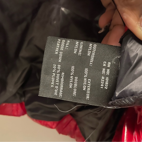 SAM. Glossy Crimson Puffer Jacket - Picture 5 of 6